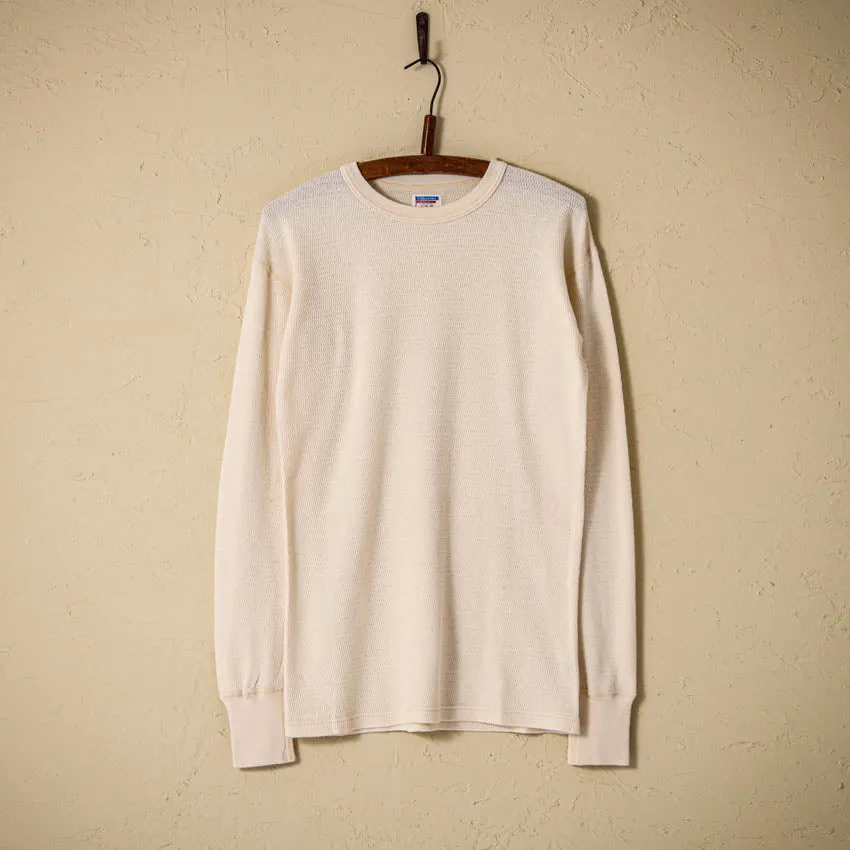 lot.54002 THERMAL CREW NECK TEE<KINARI>