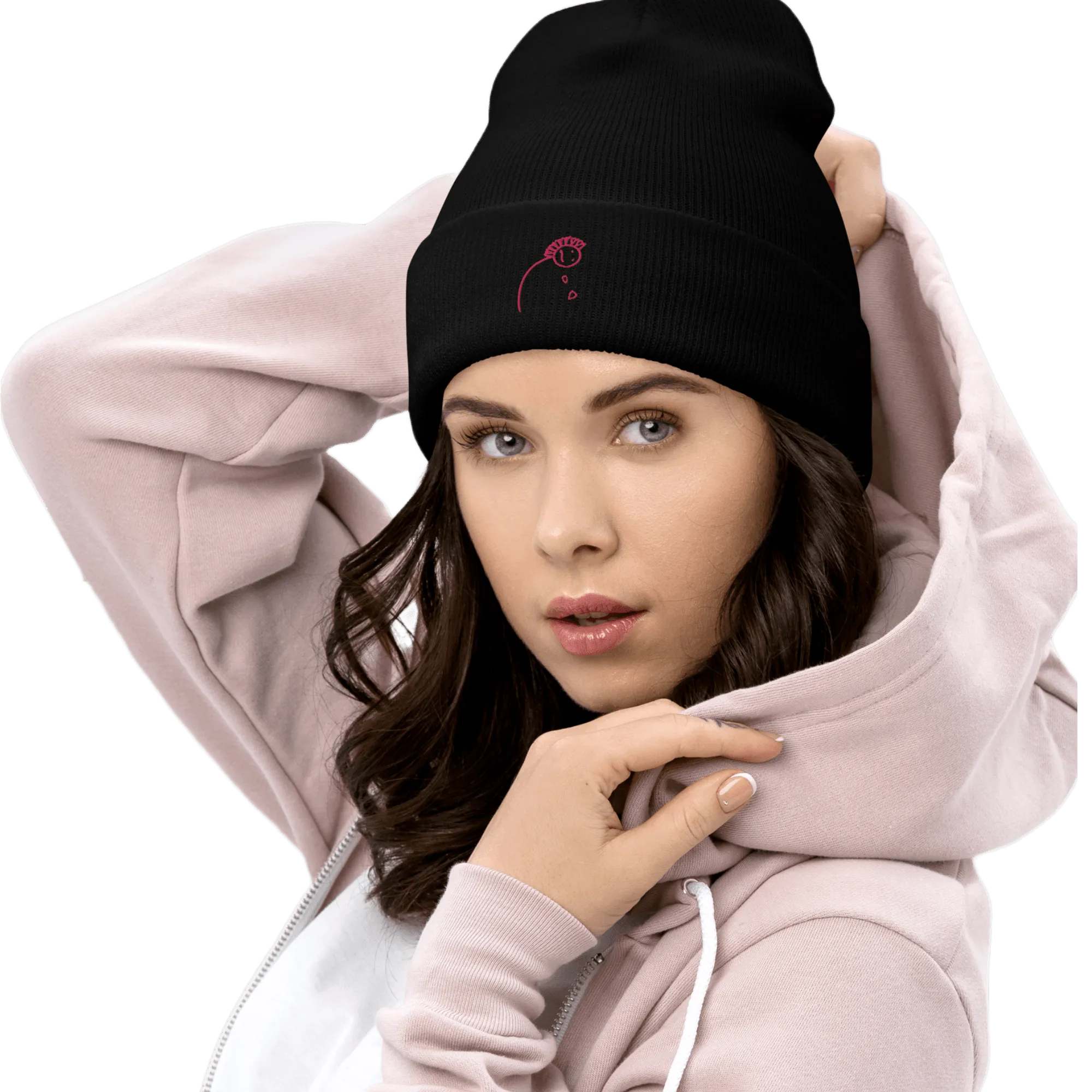 'Loves Me, Loves Me Not' Cuffed Beanie