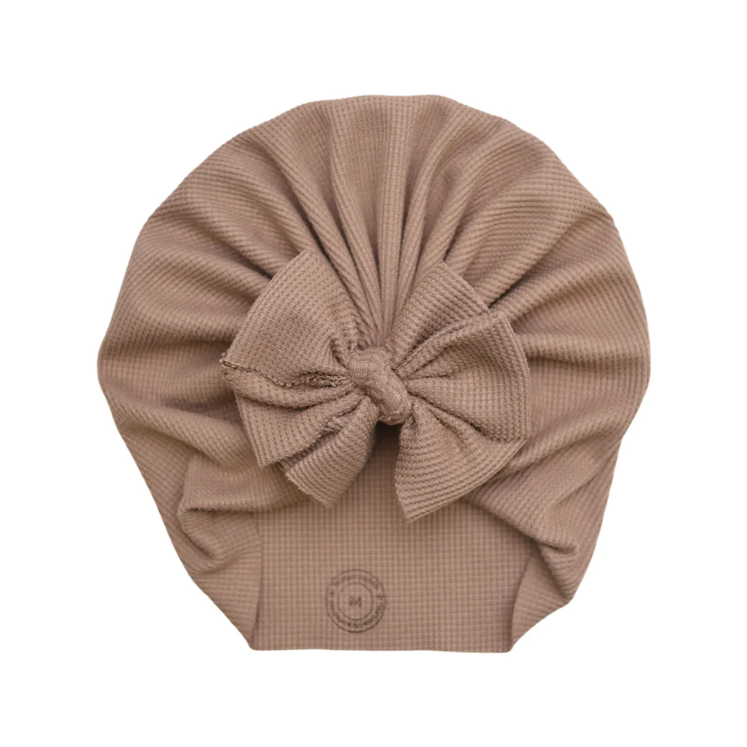 Madelyn | Nutmeg | Thermal Waffle Headwrap