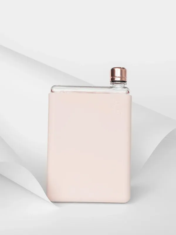 memobottle™ A5 Silicone Sleeve in Pale Coral Color