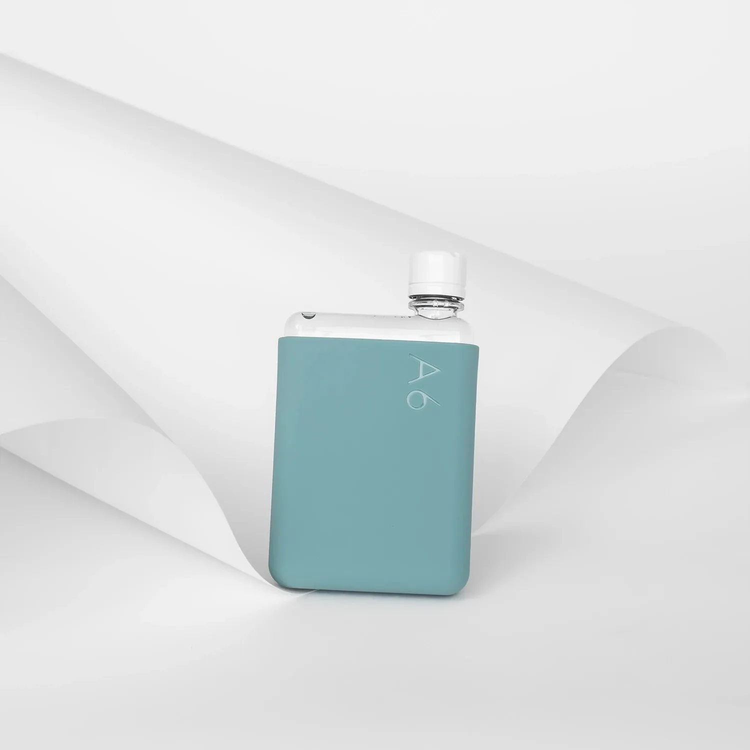 memobottle™ A6 Silicone Sleeve in Sea Mist Color