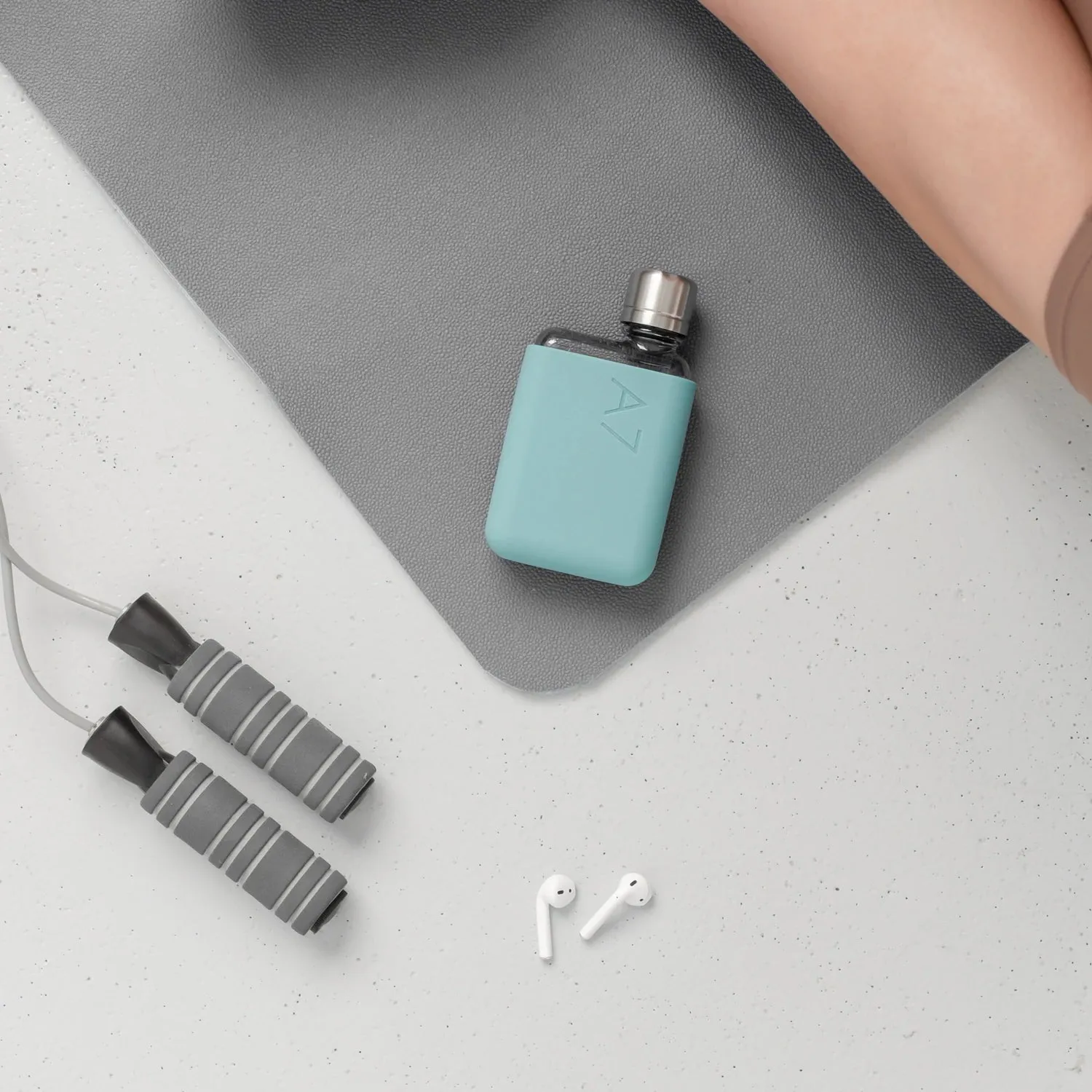 memobottle™ A7 Silicone Sleeve in Sea Mist Color