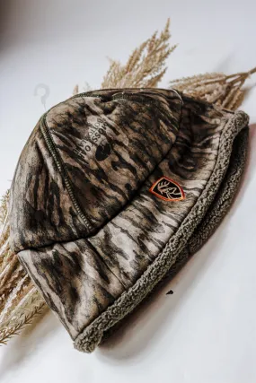 Mossy Oak Sherpa Silencer With Agion X2 Bottomland Beanie