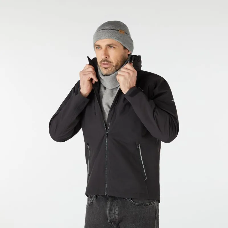 Musto Tipped Beanie and Scarf Gift Set - Grey Melange
