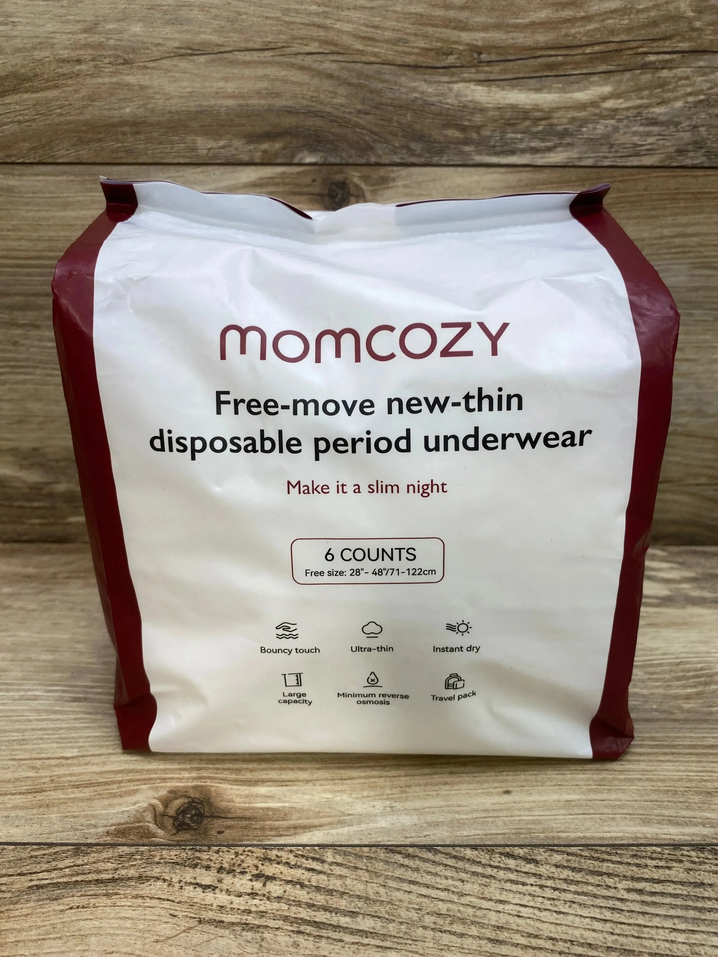 NEW Momcozy Postpartum Disposable Underwear 6Pk