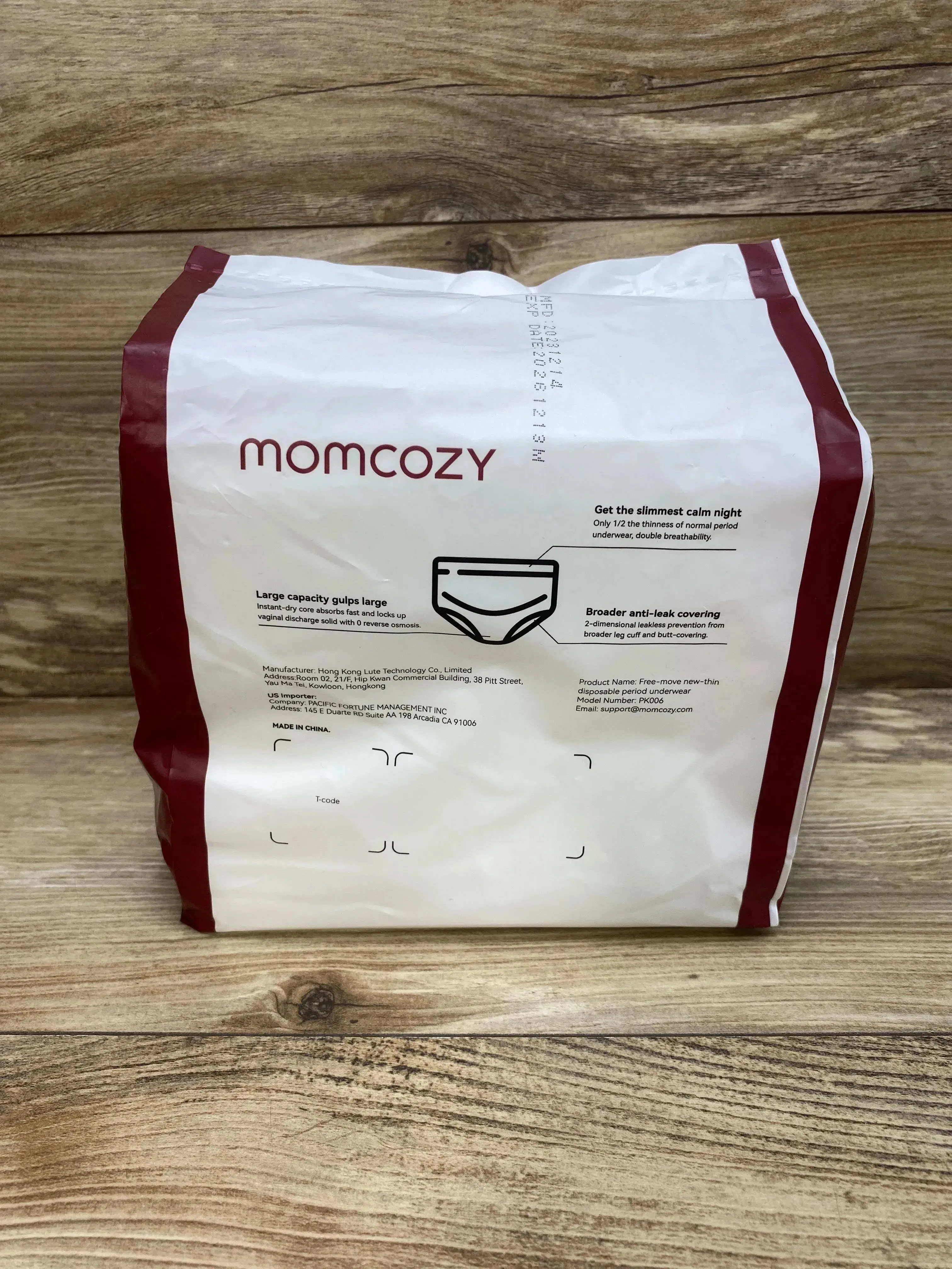 NEW Momcozy Postpartum Disposable Underwear 6Pk