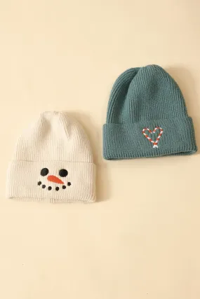 Novelty holiday beanies
