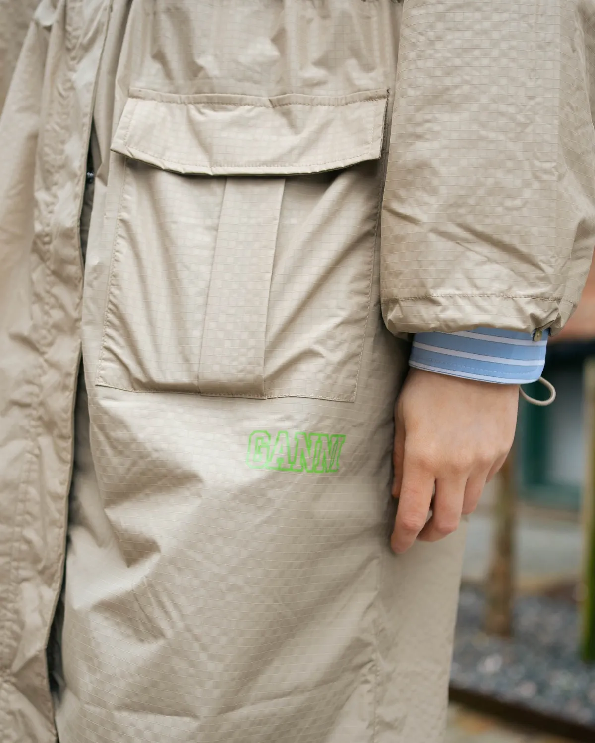 Parka Coat - Pertrified Oak