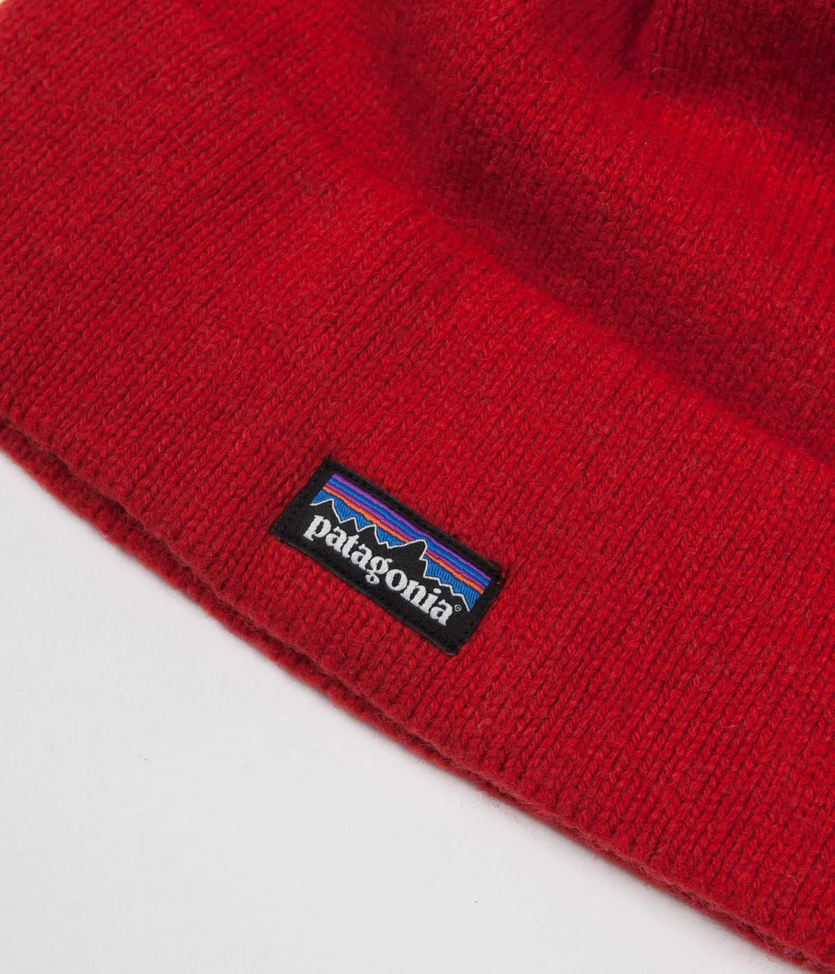Patagonia Vintage Town Beanie - Classic Red