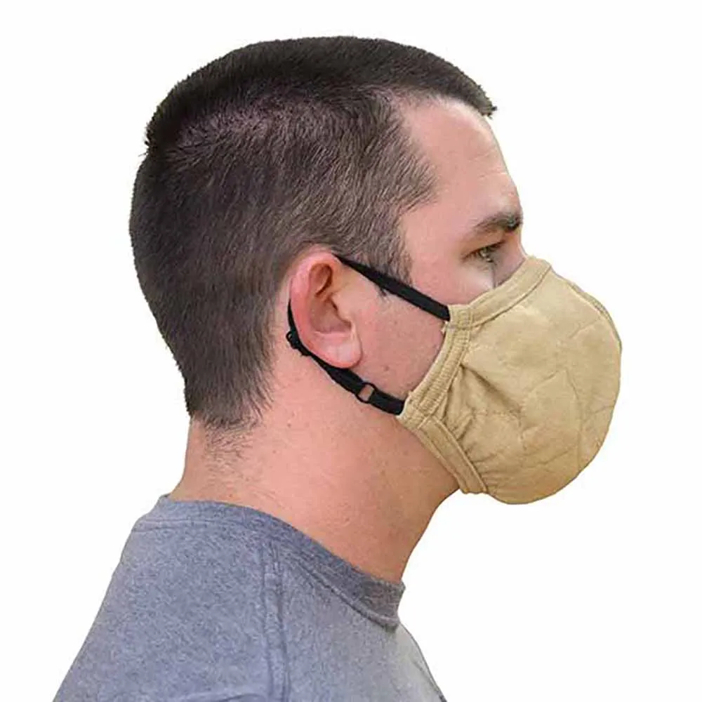 PGI BarriAire™ Gold Face Mask with Adjustable Ear Elastic