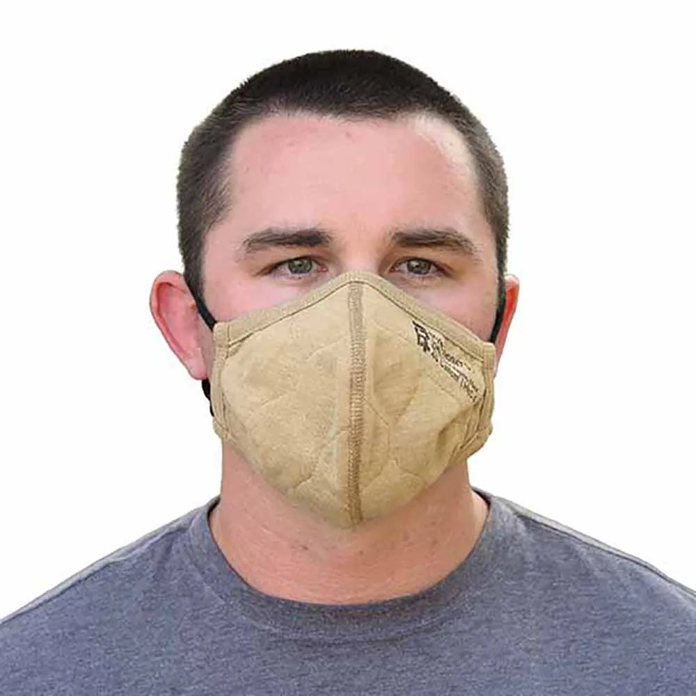 PGI BarriAire™ Gold Face Mask with Adjustable Ear Elastic
