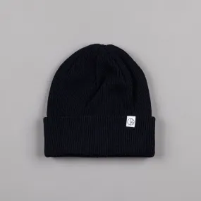 Polar Merino Wool Beanie - Navy