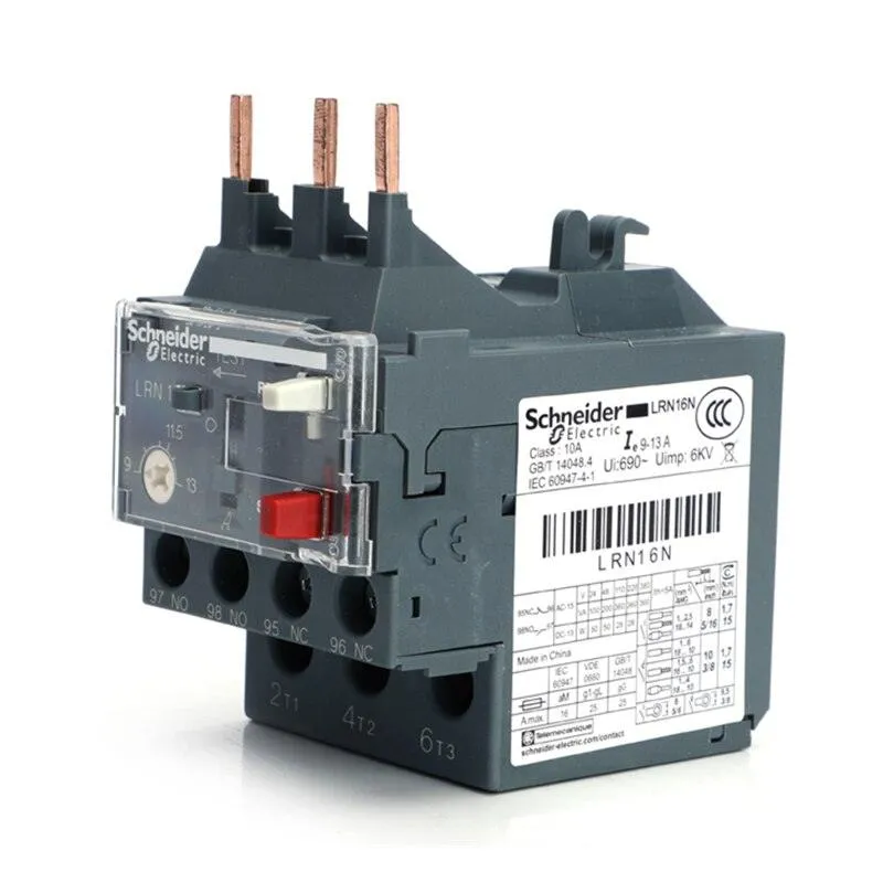 Schneider- EasyPact D3N 3P Thermal Overload Relay LRN10N LRN12N LRN14N LRN16N LRN21N LRN22N LRN32N LRN35N for Contactor