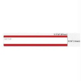 Seiko Instruments Usa, Inc. Red File Folder Labels, 9-16in X 3-7-16in
