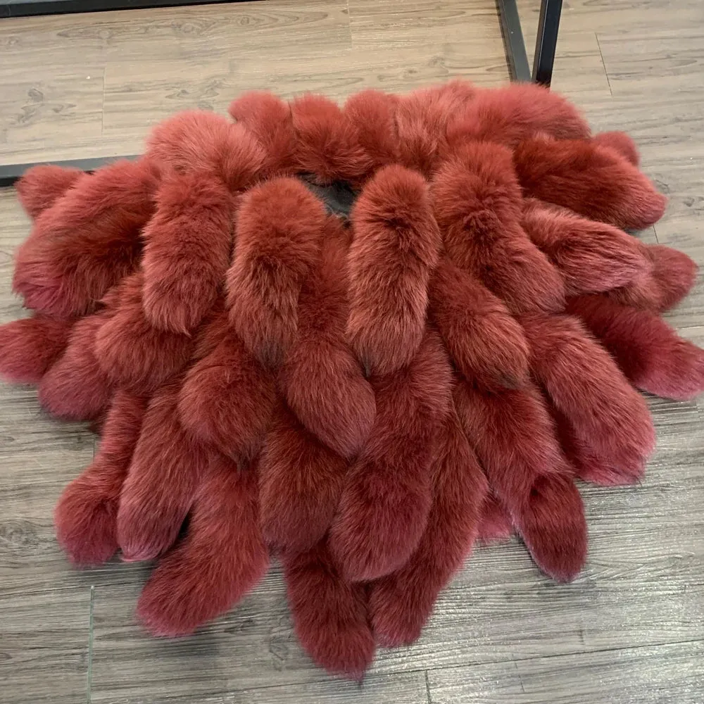 Shawl Fur Jacket Natural And Real Fur