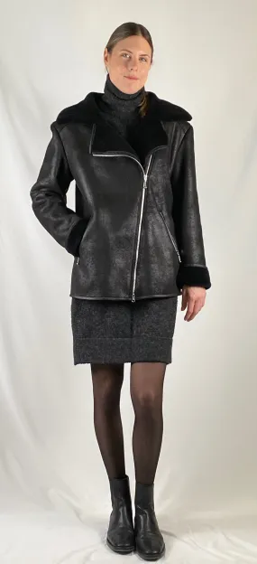 Shearling Black Jacket