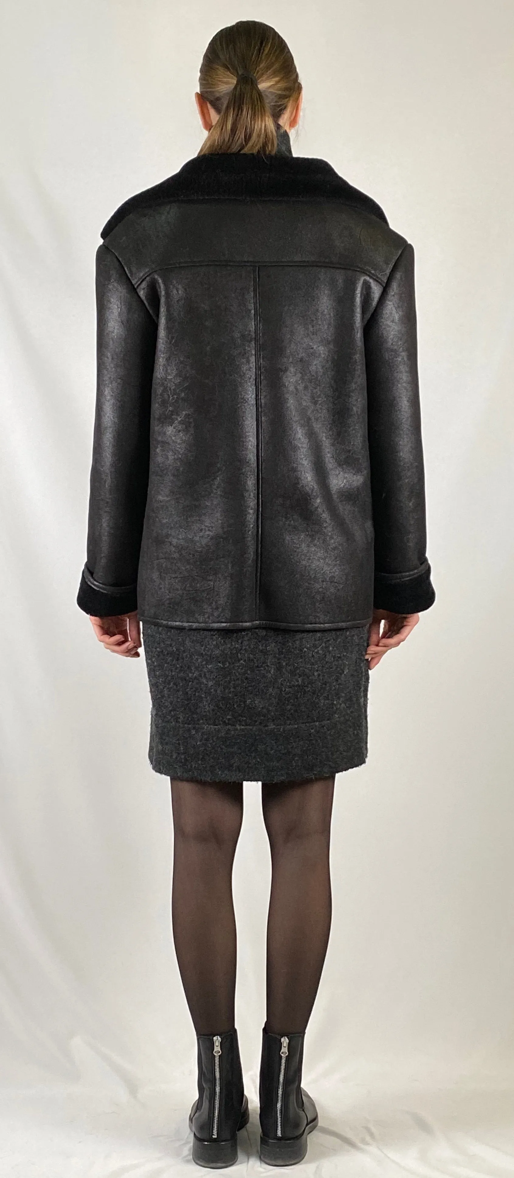Shearling Black Jacket