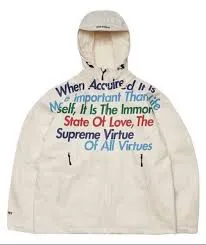 Supreme JUNYA WATANABE CDG MAN GORE-TEX Denim Parka Natural