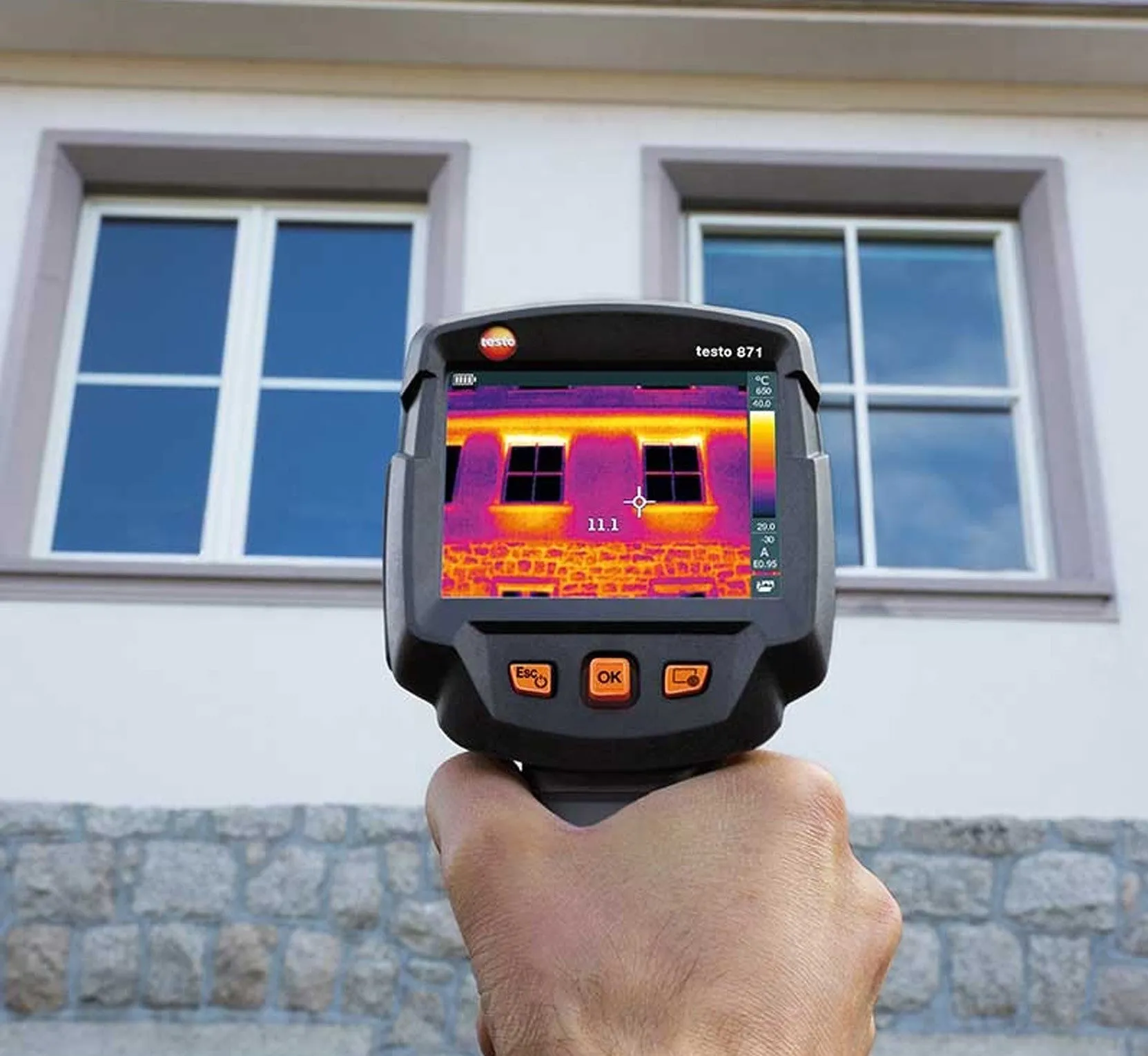 Thermal Camera with Testo Thermology App - Testo 871