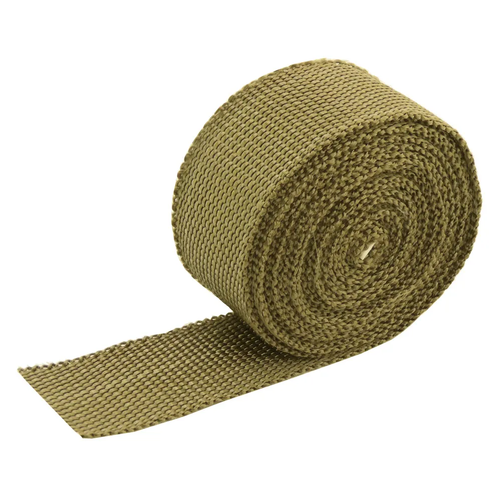 Titanium exhaust wrap 2in x 16ft    4 Stainless steel zip ties