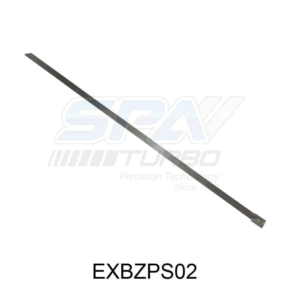 Titanium exhaust wrap 2in x 98ft   20 Stainless steel zip ties