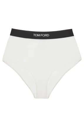 Tom Ford High-Waisted Underwear Briefs With Logo Band