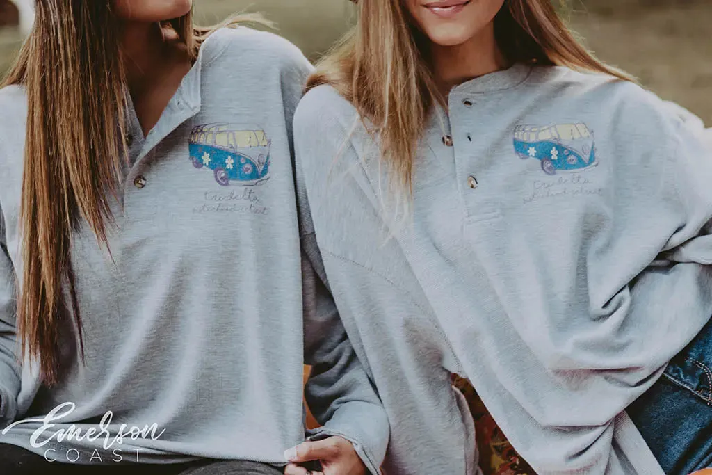 Tri Delta Sisterhood Retreat Thermal Long Sleeve