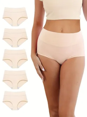 Ultimate Comfort Solid Stretchy Briefs for Womens Intimates