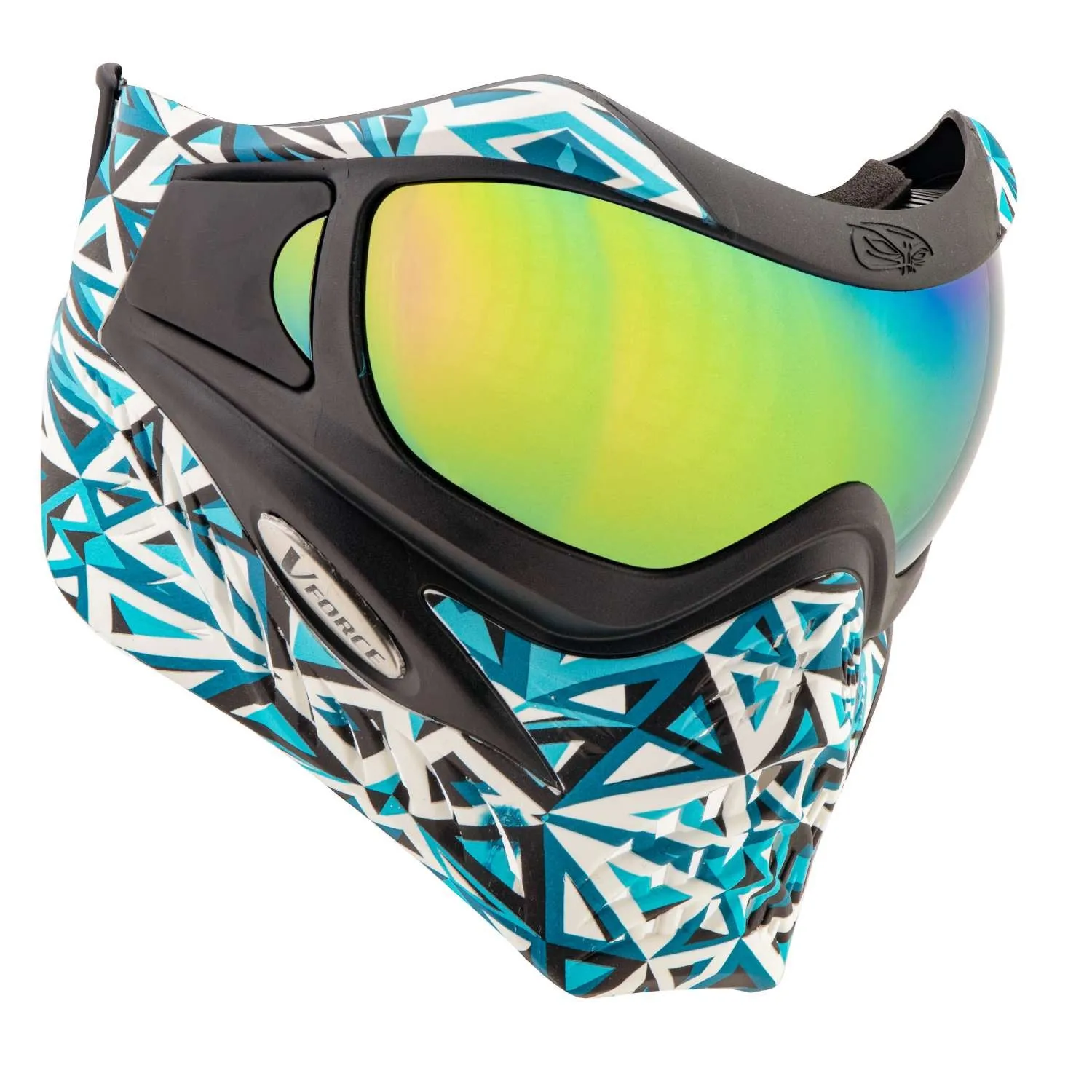 V-Force Grill SE Paintball Mask Goggle - Angler Aqua w/ Phantom Lens