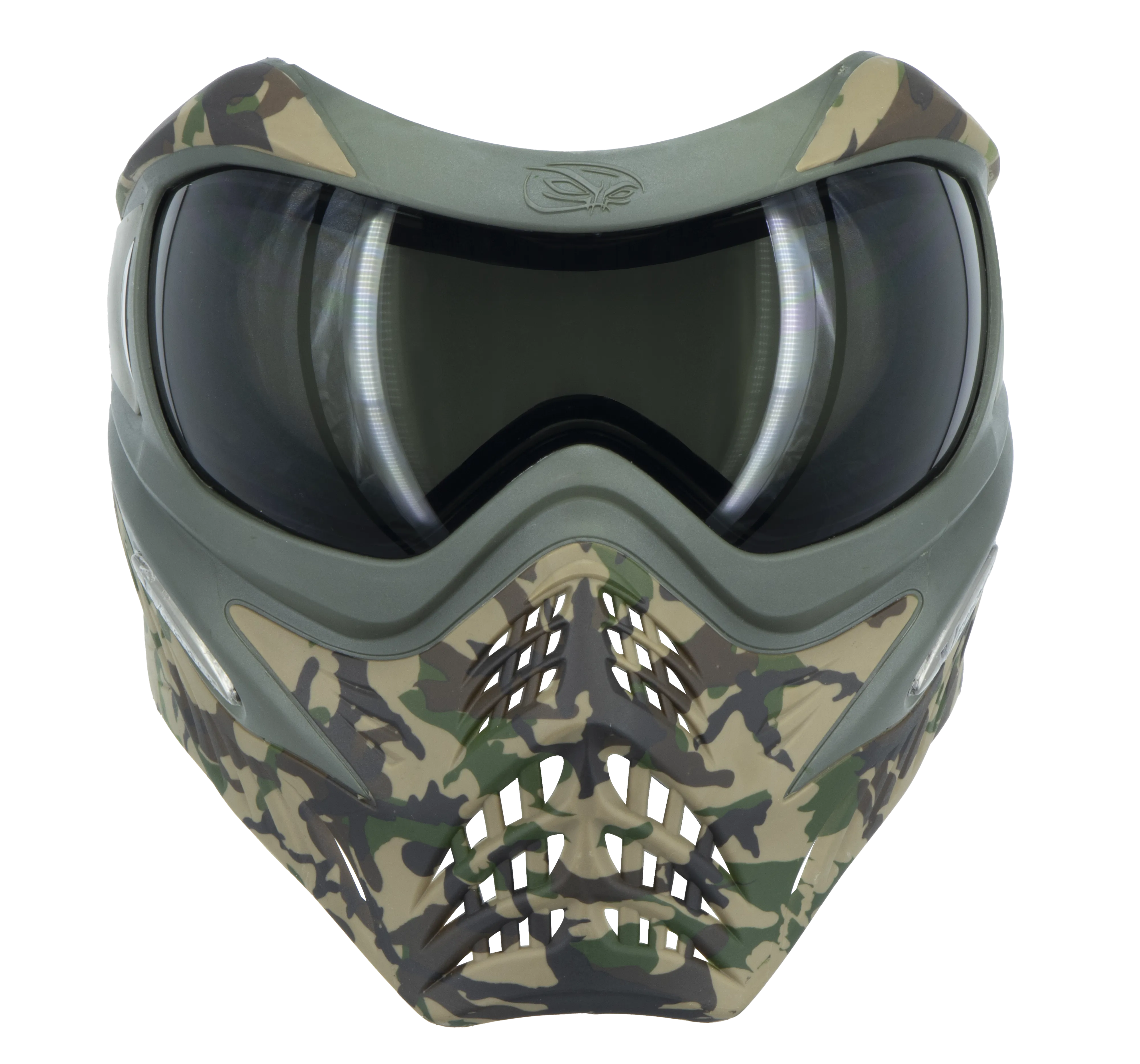 V-Force Grill SE Paintball Mask Goggle - Woodlands Camo w/ Smoke & Clear Lens