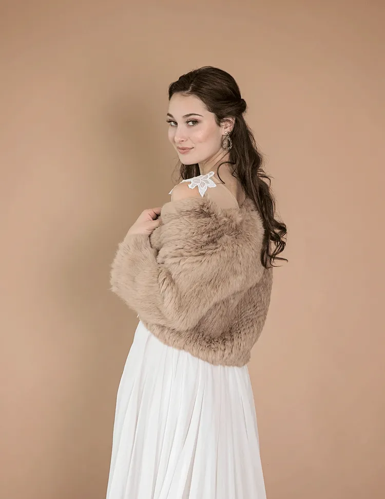 Versailles - Fur Jacket in Natural