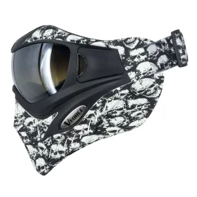 VForce Grill SE Catacomb with Quicksilver & Clear Thermal Lens - Black/White Skulls