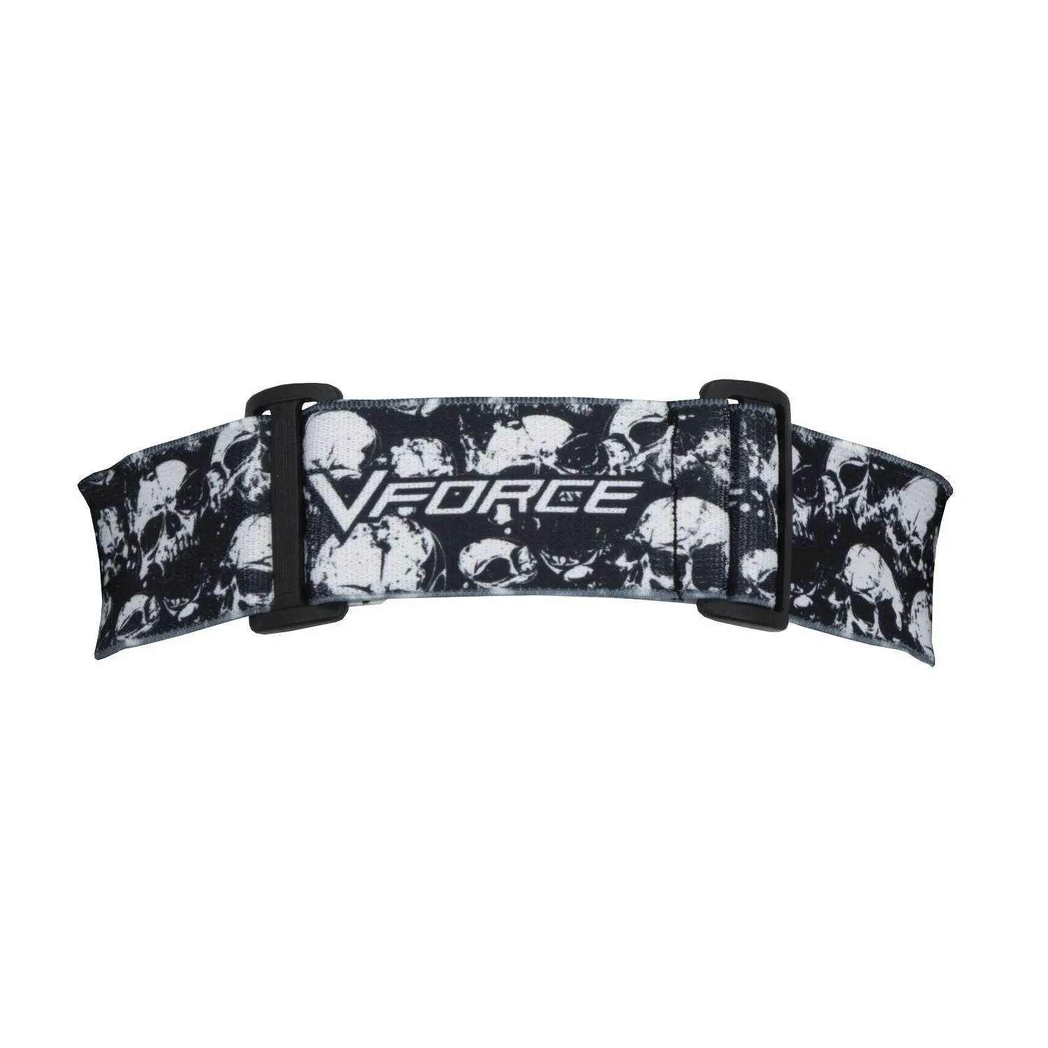 VForce Grill SE Catacomb with Quicksilver & Clear Thermal Lens - Black/White Skulls