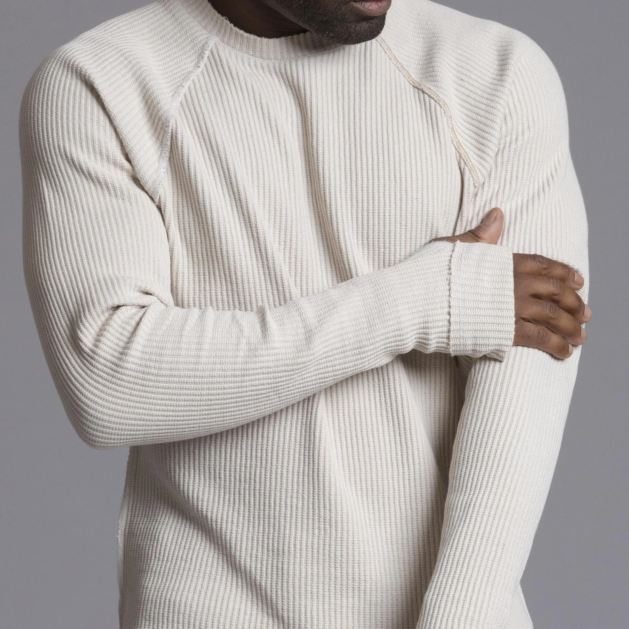 WAFFLE RAGLAN