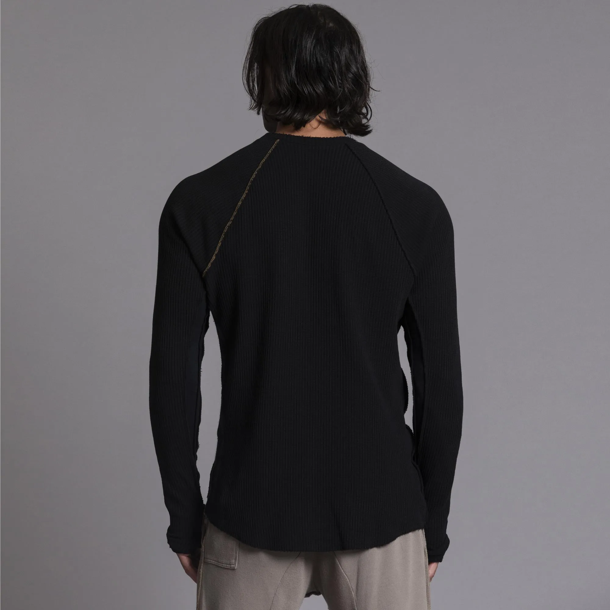 WAFFLE RAGLAN