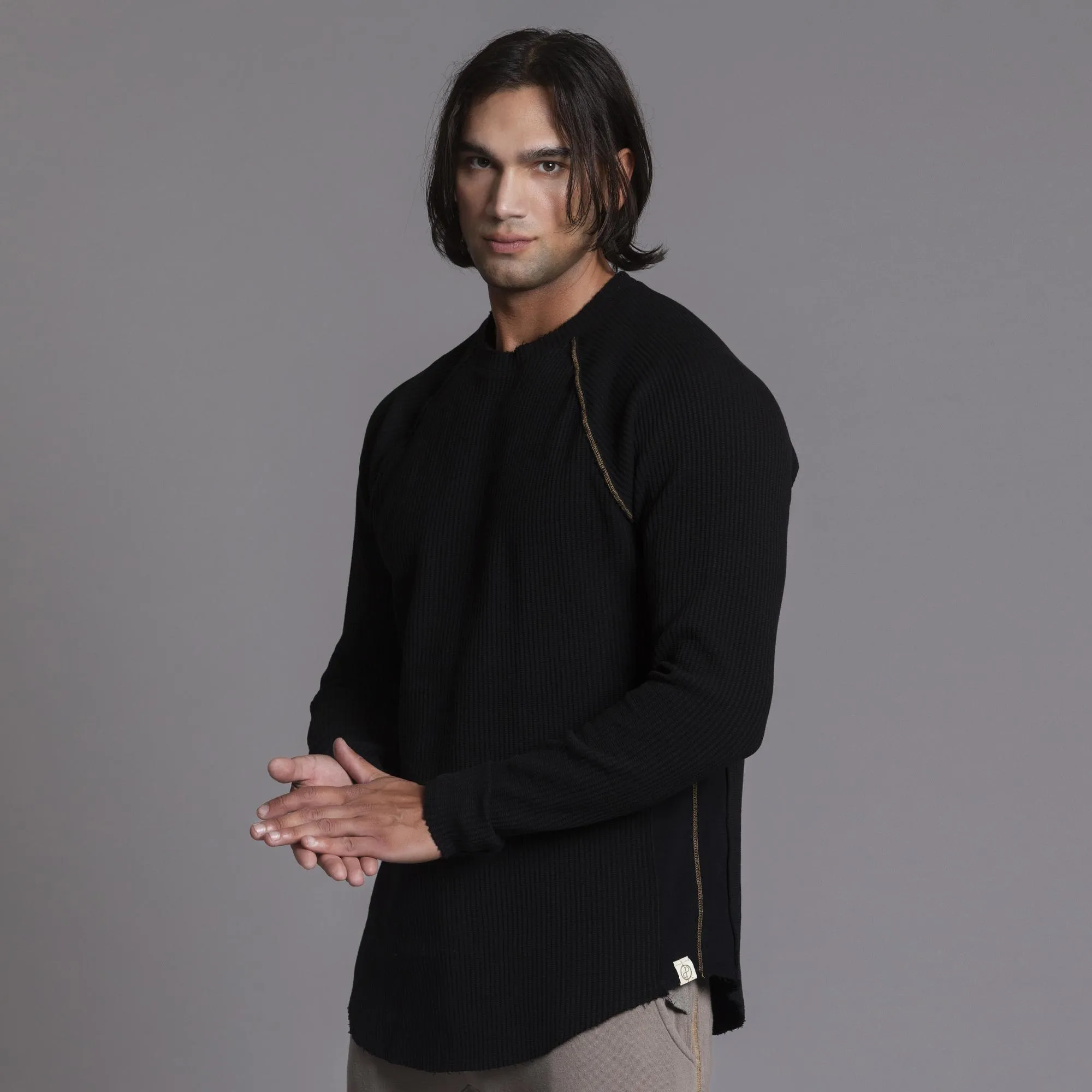WAFFLE RAGLAN