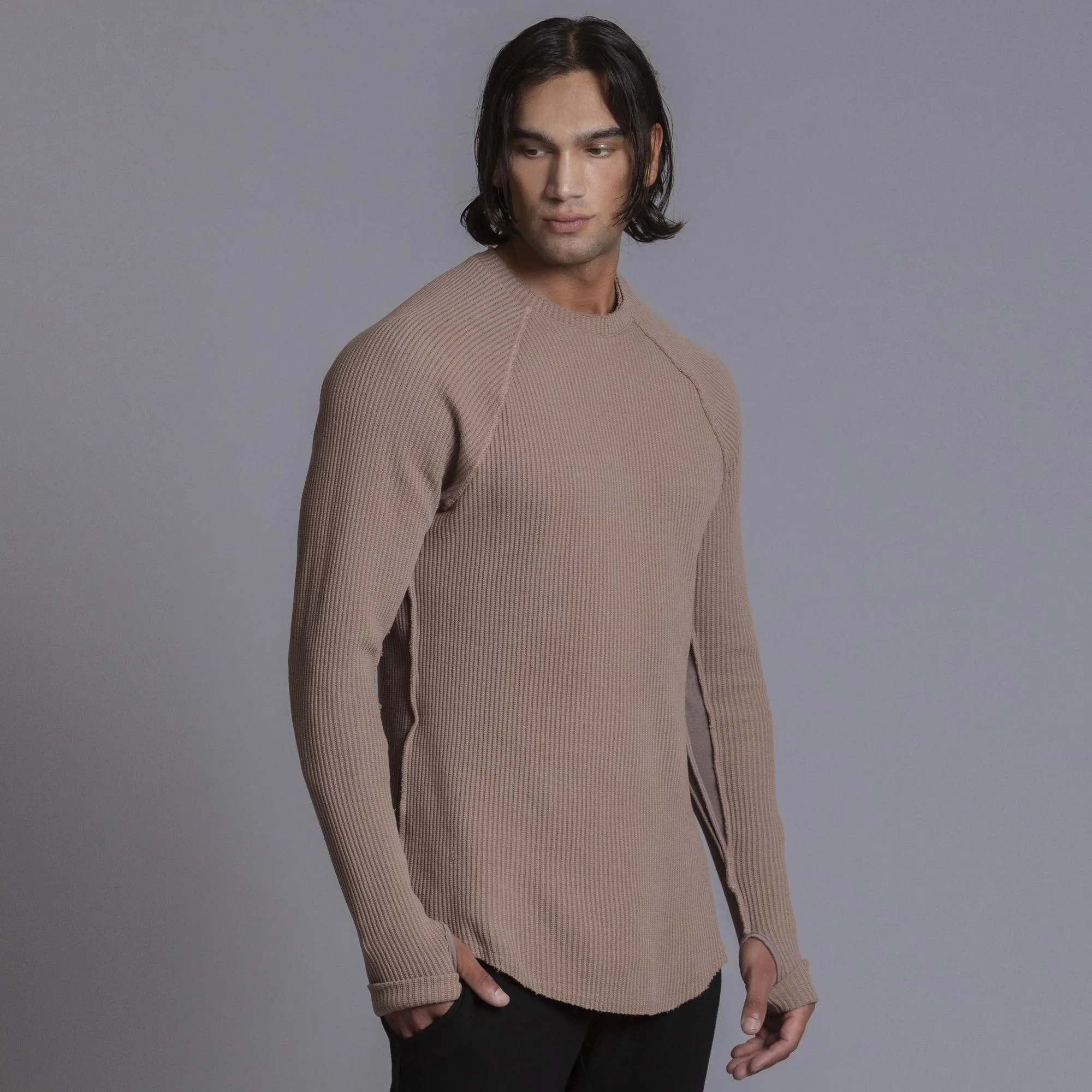 WAFFLE RAGLAN