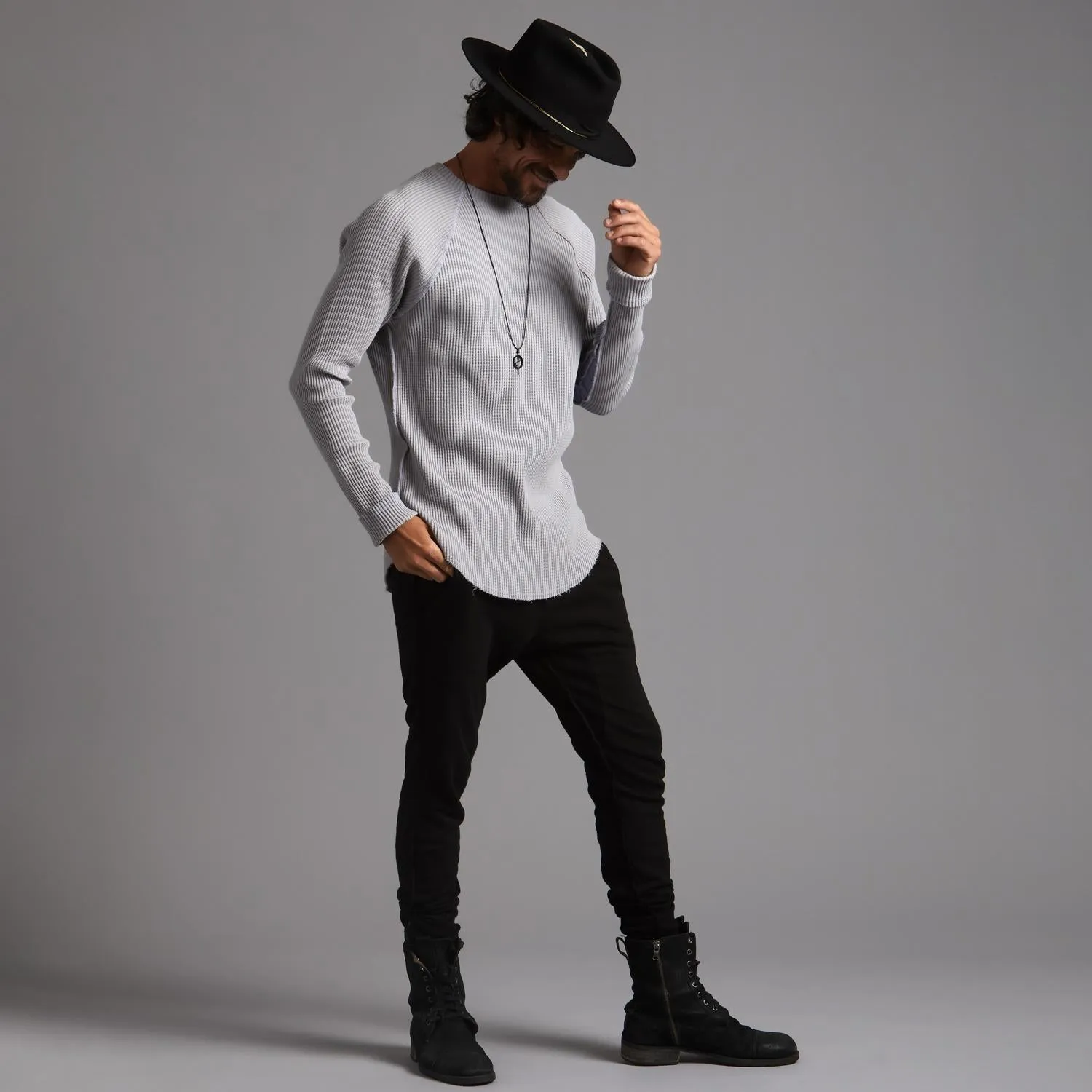 WAFFLE RAGLAN