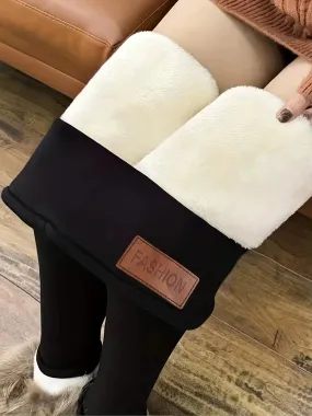 Women's High-Waisted Thermal Leggings – Stretchy &amp; Comfortable