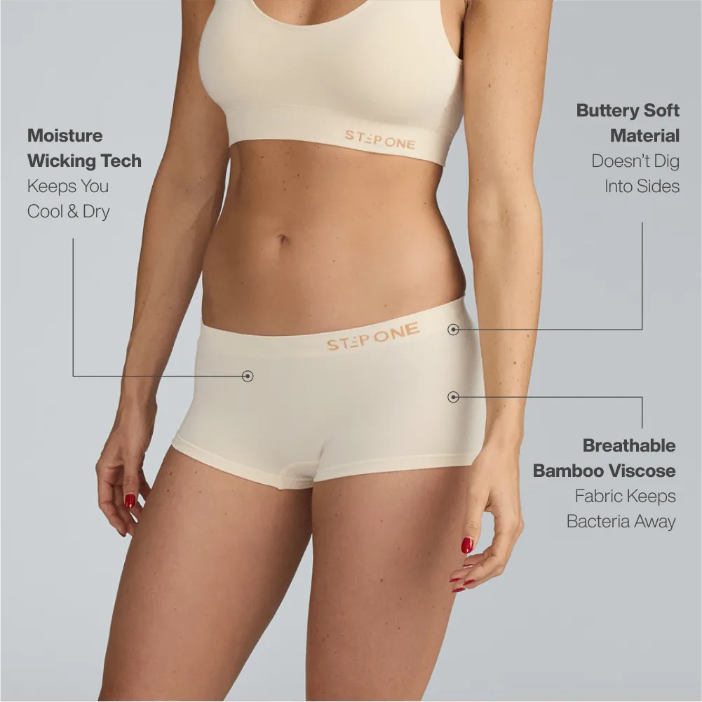 Women's SmoothFit Boyleg - Chic Champagne
