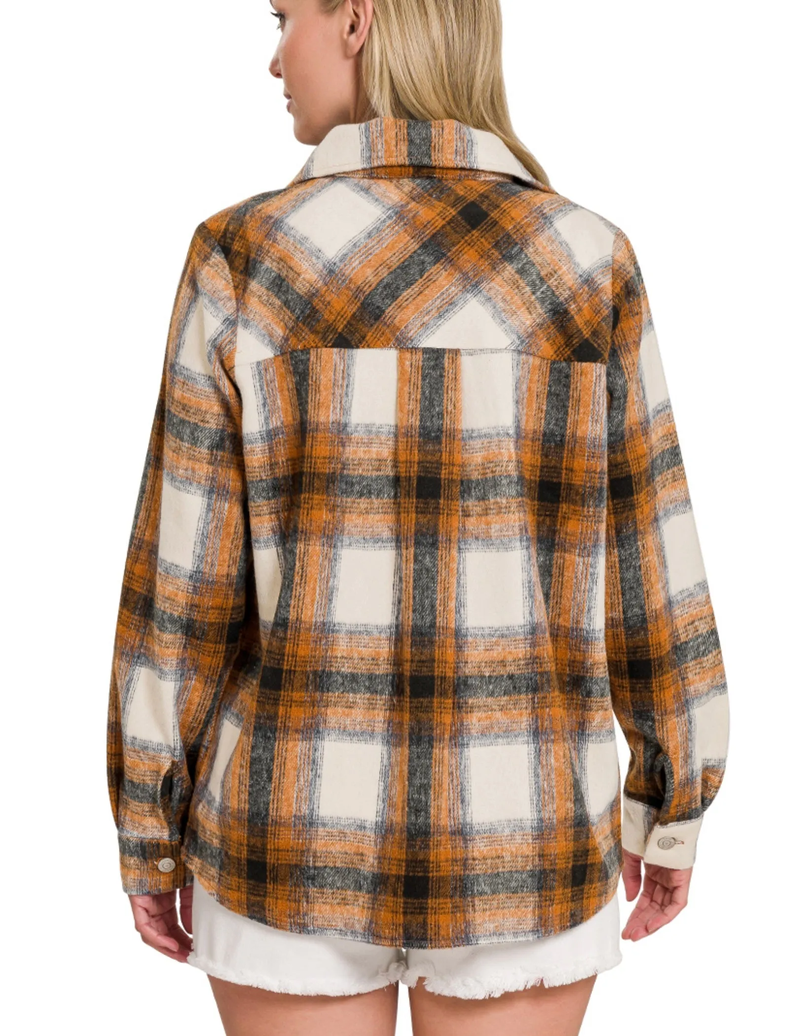 Yarn Dyed Plaid Shackets