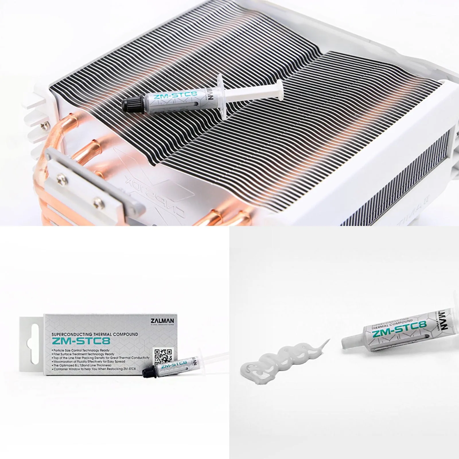 Zalman ZM-STC8 Thermal Grease Paste Compound (1g) for CPU / GPU Cooler