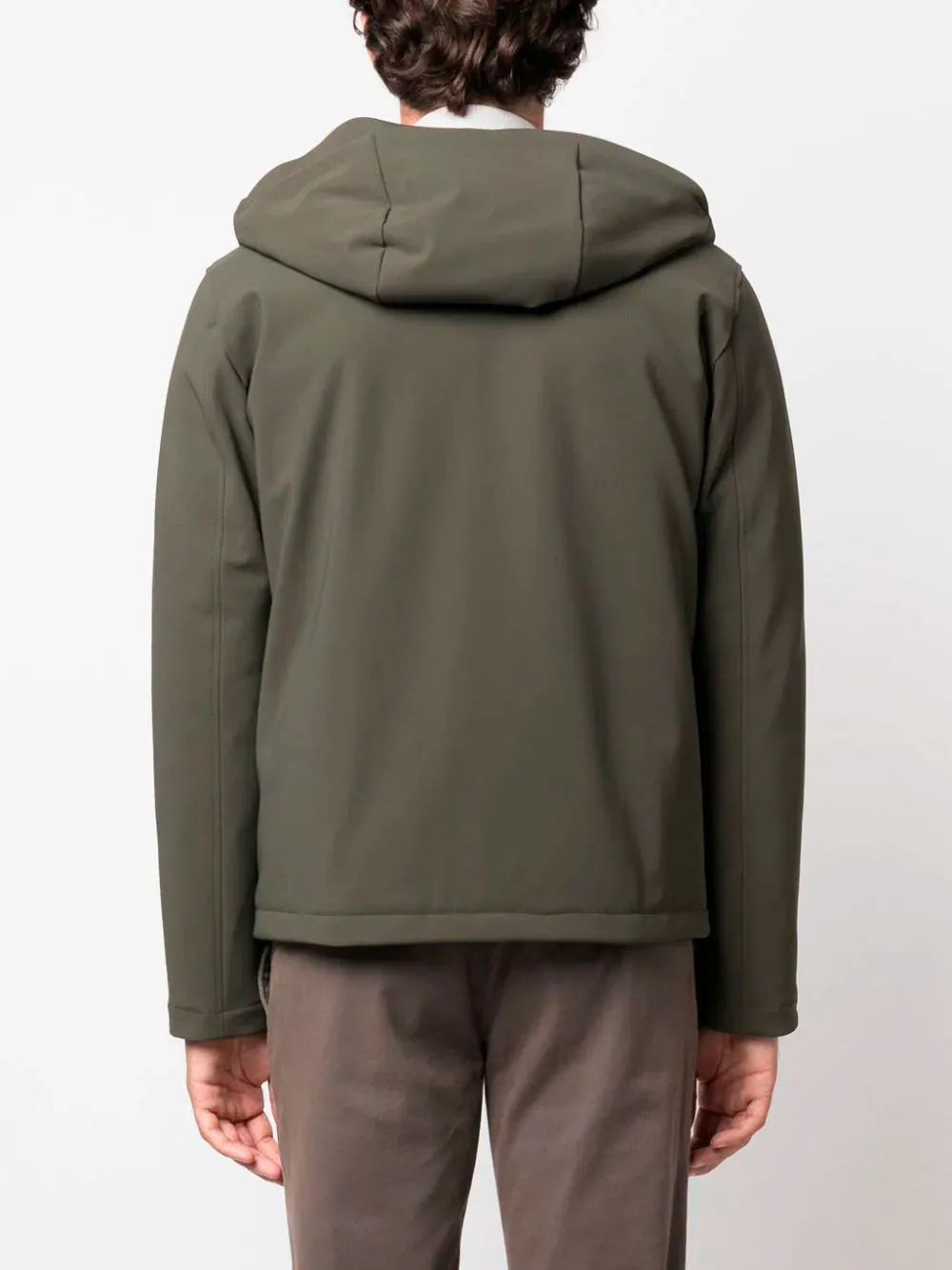 Zip-up hooded parka