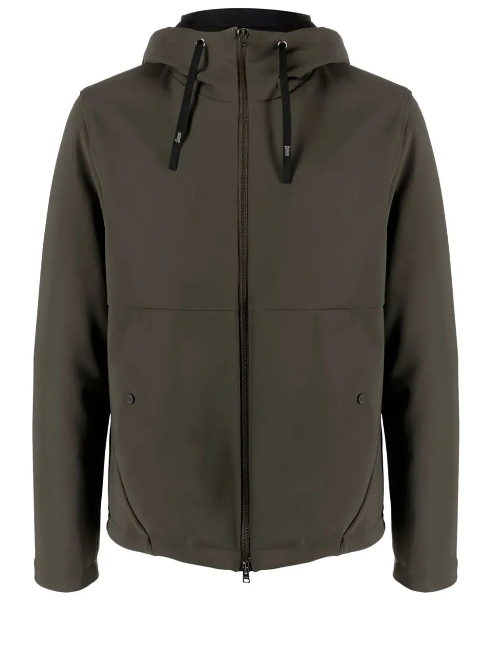 Zip-up hooded parka